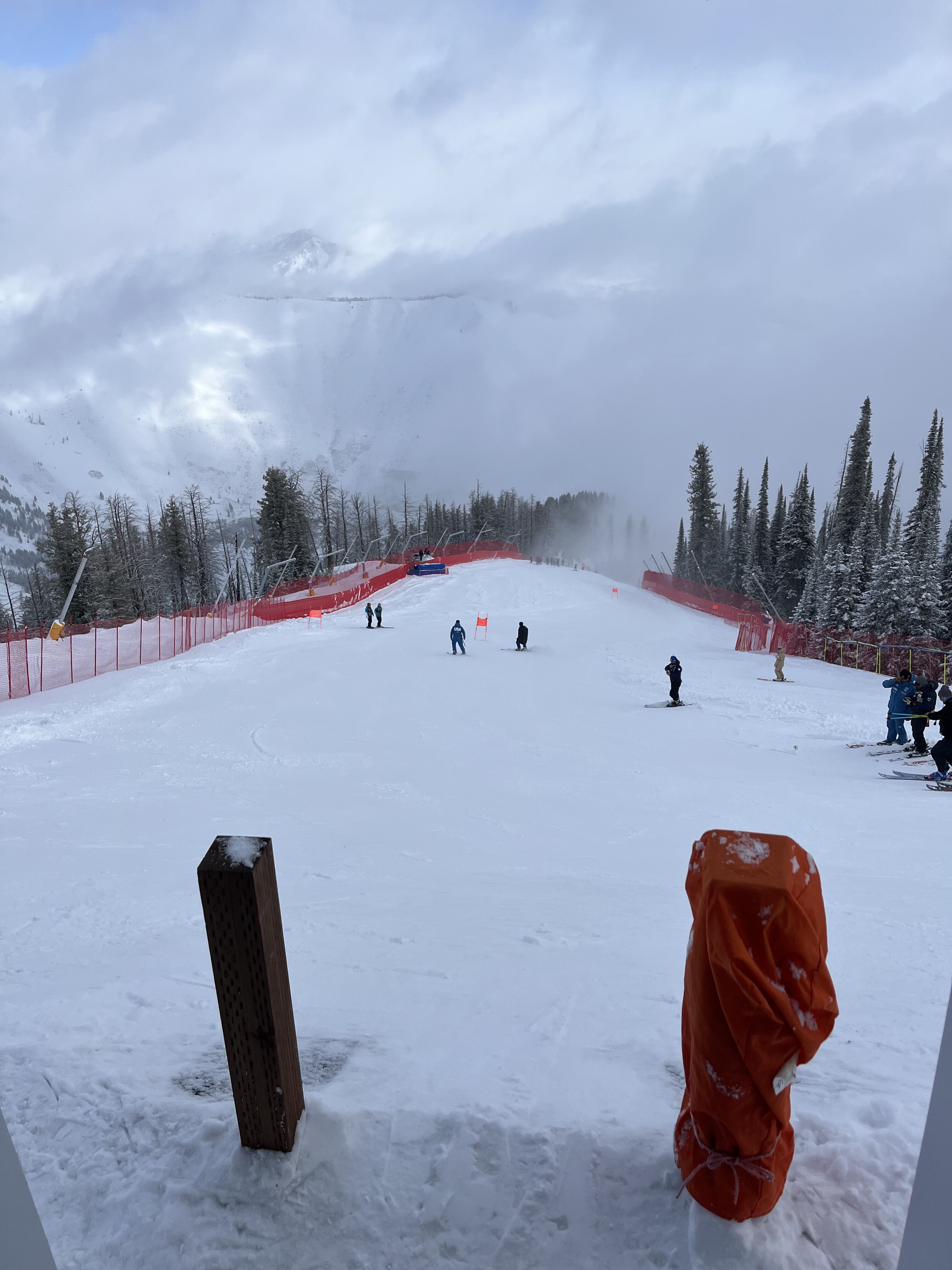 Start gate of the Sun Valley downhill