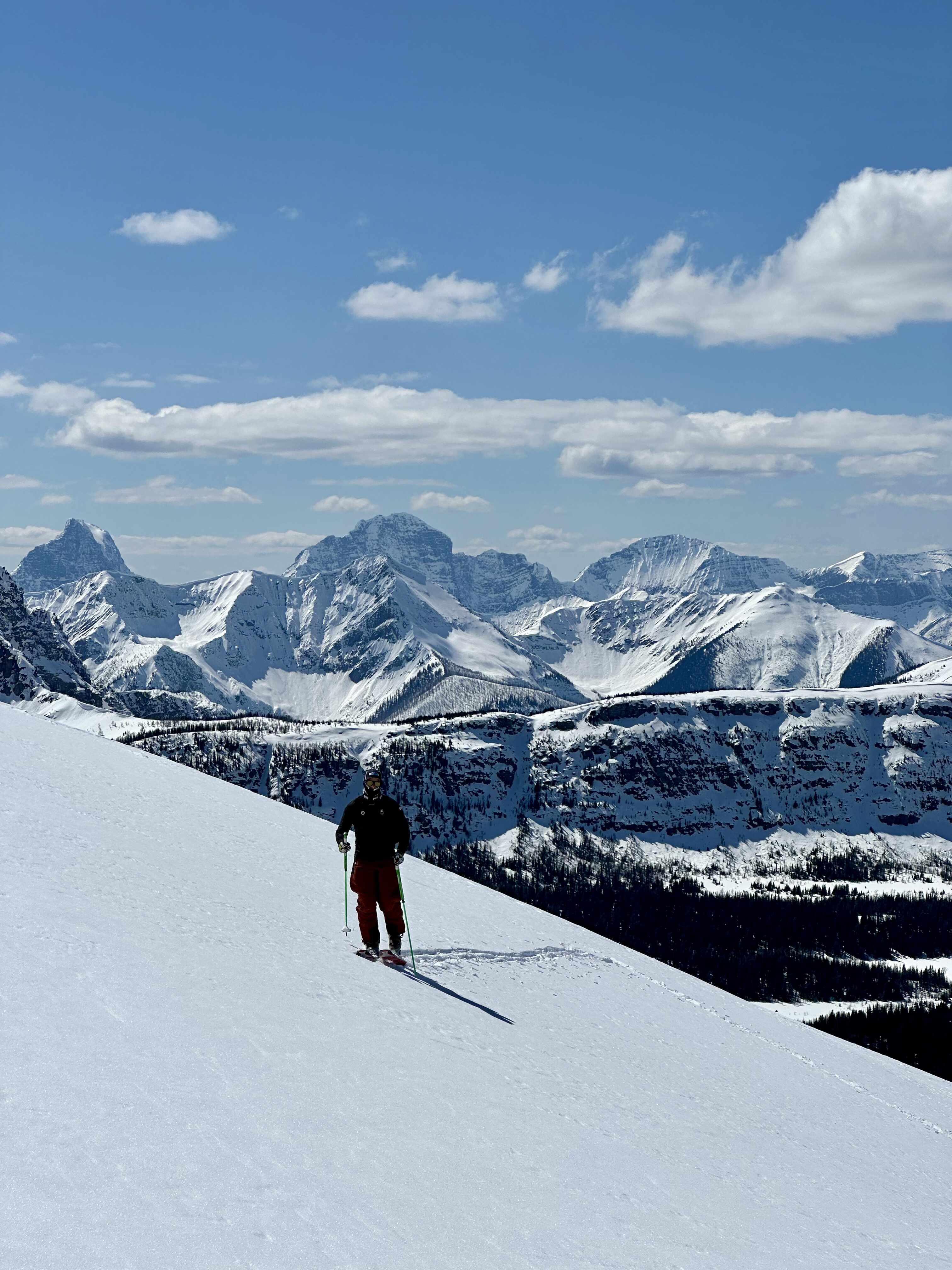 Rocky Mountain backdrop