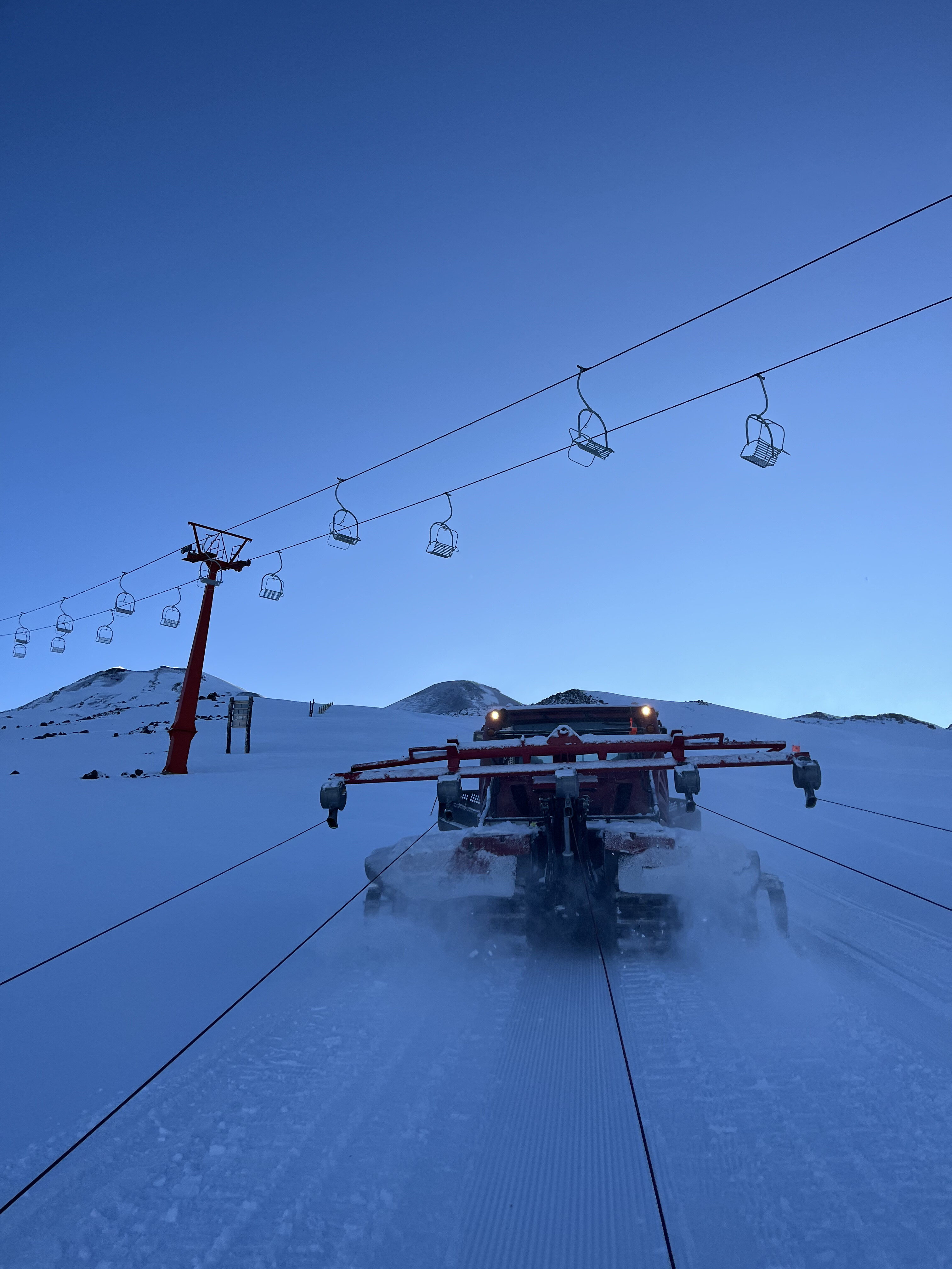 Our ride to the top of the mountain.