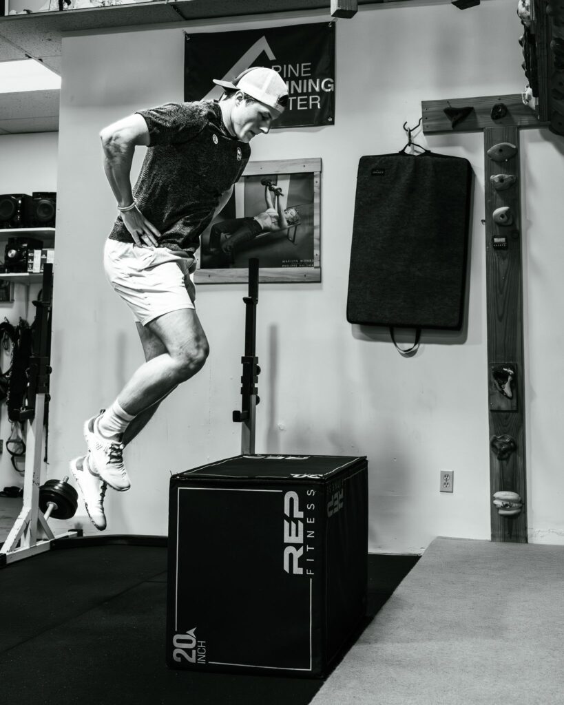 Working out Alpine Training Centre in Boulder