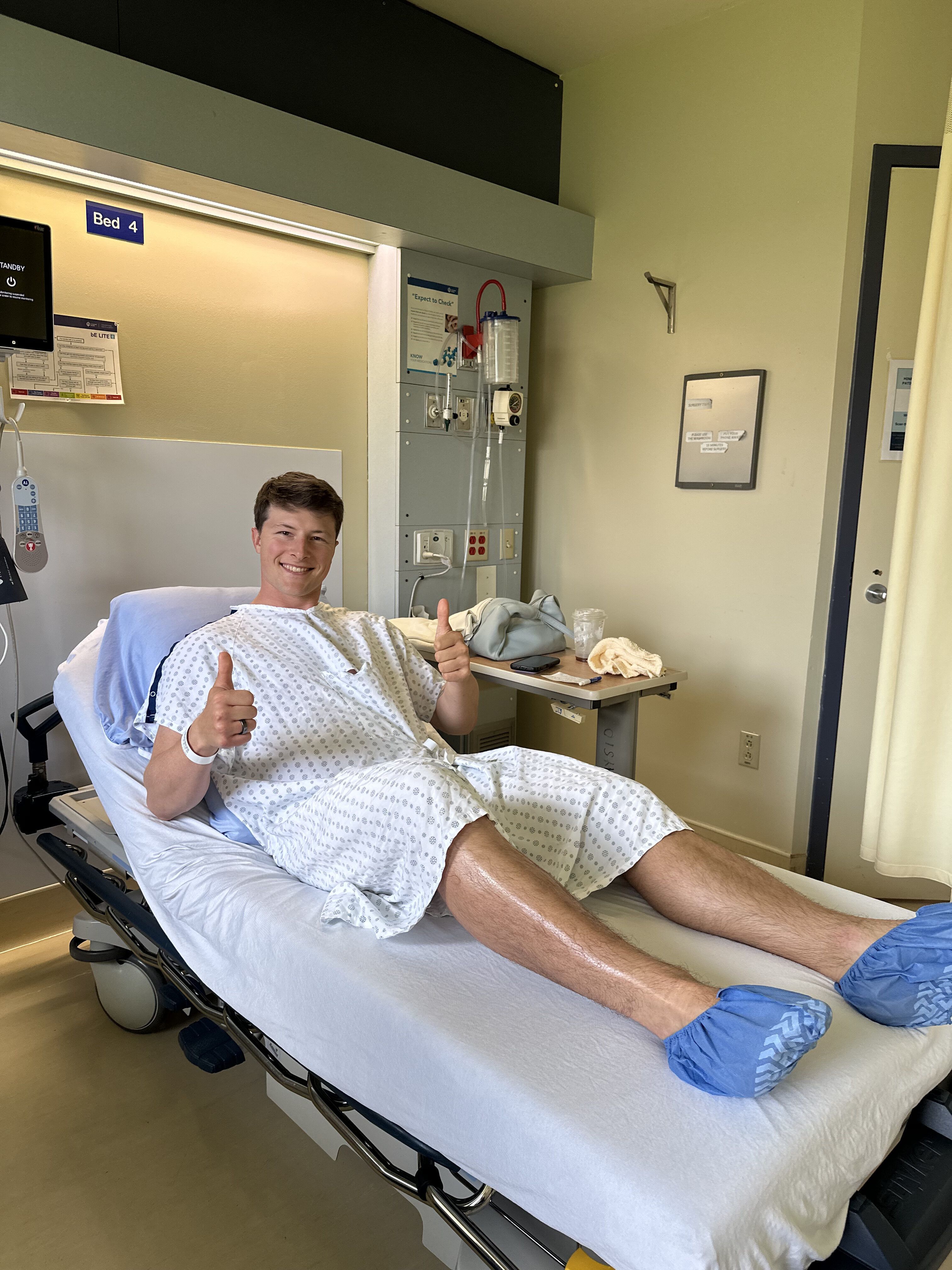 Ready to head into surgery